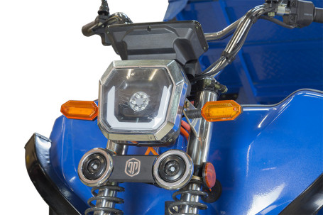 Трицикл электрический Rutrike D5 1700 60V/1200W (темно-синий)