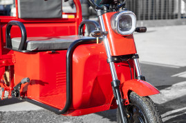 Трицикл электрический Rutrike Амулет 1100 (черный матовый)