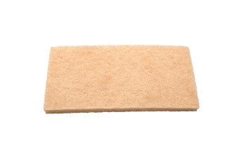 Губка для пола FBK (250х120 мм, мягкая, желтый)