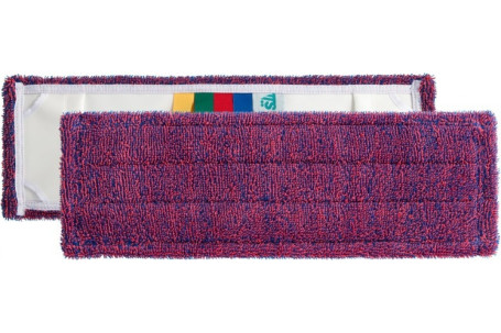 Моп TTS Wet Disinfection ULTRASAFE (40х13см, с карманами, красно-синий)