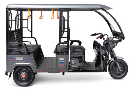 Трицикл электрический Rutrike Рикша 60V 2000W (синий) (026654-3294)