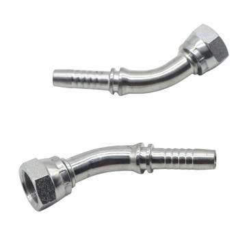 Фитинг высокого давления BSP (DN20, 3/4г, 45гр, оцинк) Robin