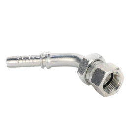 Фитинг высокого давления JIC (DN10, 7/8г, 45гр, оцинк) Robin