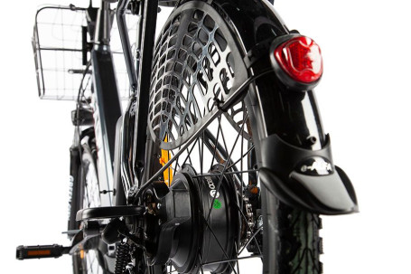 Электровелосипед GREEN CITY e-ALFA new (черный)