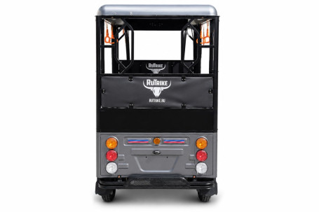 Трицикл электрический Rutrike Рикша 60V 2000W (темно-зеленый) (026654-3293)