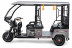 Трицикл электрический Rutrike Рикша 60V 2000W (темно-зеленый) (026654-3293)