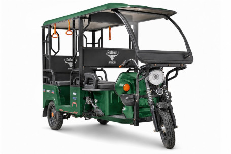 Трицикл электрический Rutrike Рикша 60V 2000W (темно-зеленый) (026654-3293)