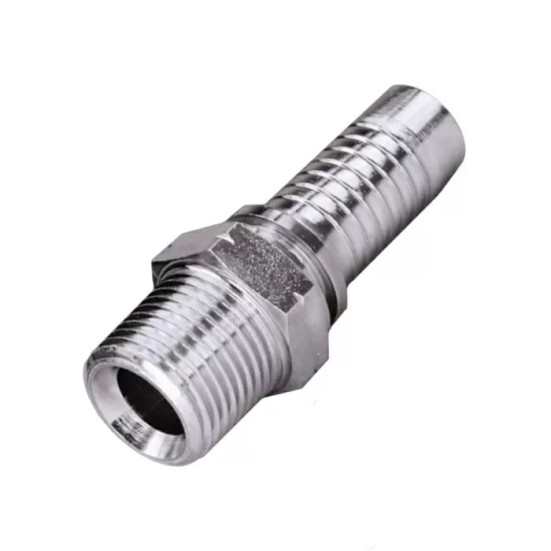 Фитинг высокого давления NPTF (DN06, 1/4ш, оцинк) Robin