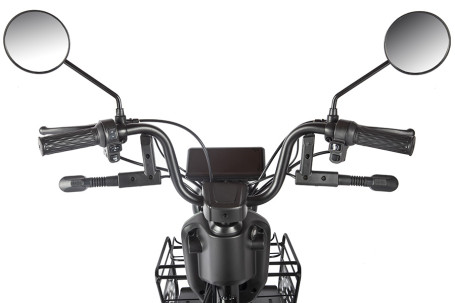 Трицикл электрический Rutrike Шкипер (серый)