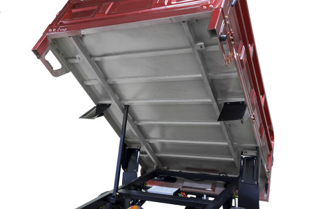 Трицикл электрический Rutrike D4 КАБИНА 1800 (серый)