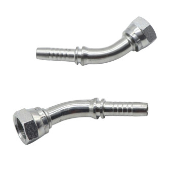 Фитинг высокого давления BSP (DN25, 1&quot;г, 45гр, оцинк) Robin