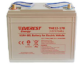 Тяговый аккумулятор Everest Energy TNE12-170 (144Ач, 12В, Gel)