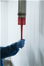 Щетка-ерш для труб Vikan (D90мм, красный)