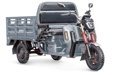 Трицикл электрический Rutrike Антей Pro 1500 60V1200W (серый)