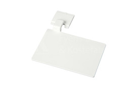 Значок маркировочный для алюминиевого рельса FBK (110х75 мм, белый)