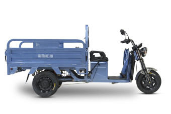 Трицикл электрический Rutrike Вектор 1500 (60V, 1200W, т-синий)