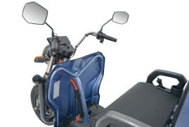 Трицикл электрический Rutrike Вектор 1500 (60V, 1200W, т-синий)