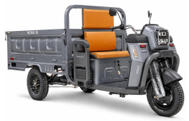 Трицикл электрический Rutrike Импульс 1800 60/72V 1500W (серый)