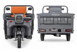 Трицикл электрический Rutrike Импульс 1800 60/72V 1500W (серый)
