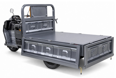 Трицикл электрический Rutrike Импульс 1800 60/72V 1500W (серый) (026649-3285)