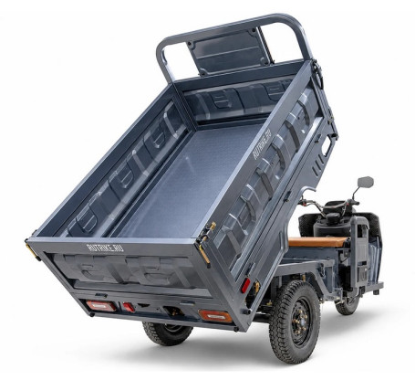 Трицикл электрический Rutrike Импульс 1800 60/72V 1500W (серый) (026649-3285)