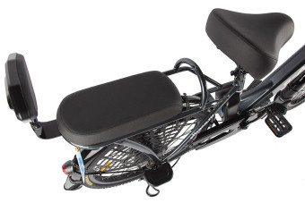 Электровелосипед GREEN CITY e-ALFA new (темно-серый)