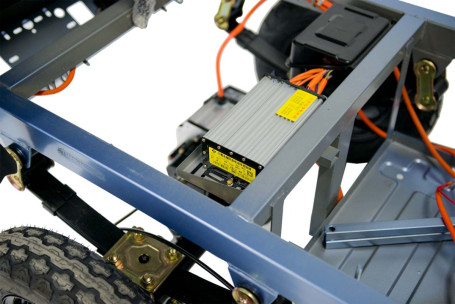 Трицикл электрический Rutrike Вектор 1500 (60V, 1200W, зеленый)