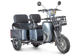 Трицикл электрический Rutrike Тубан (серый)