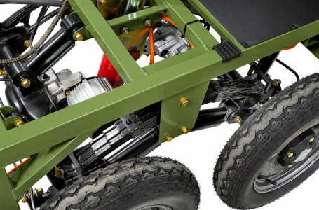 Трицикл электрический Rutrike Каскад 1600 60V 1500х2W (зеленый) (026655-3295)
