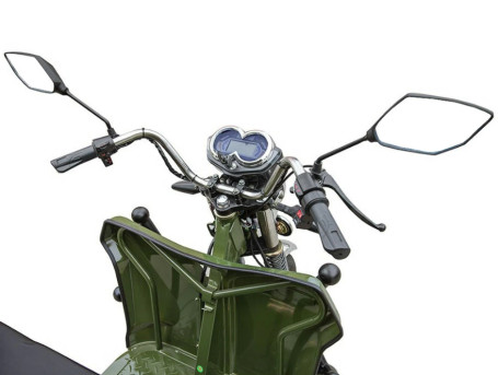 Трицикл электрический Rutrike D4 Next 1800 60V 1500W (желтый)