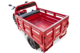Трицикл электрический Rutrike Антей Pro 1500 60V1200W (темно-синий матовый)