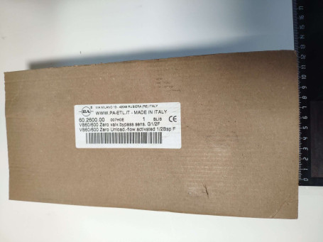 Регулятор давления PA VB60/600 Zero (600бар, 60л/мин, 1/2&quot;г-1/2&quot;г, By-pass 1/2&quot;г, Aisi 303)
