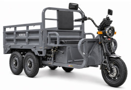 Трицикл электрический Rutrike Каскад 1600 60V 1500х2W (серый)