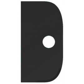 Скребок ручной Haug Bursten (230мм, без ручки, черный)