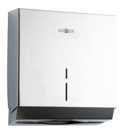 Диспенер для бумажных полотенец Nofer 04005.W (сталь, белый)