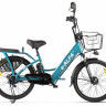 Электровелосипед GREEN CITY e-ALFA new (сине-серый матовый)