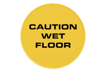 Табличка TTS Осторожно мокрый пол (23см, круглая, исп. яз)