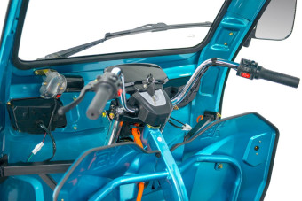 Трицикл электрический Rutrike Глобус NEXT 1500 (60V, 1200W, синий)