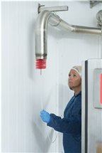 Ерш для гибкой ручки Vikan (D90мм, красный)