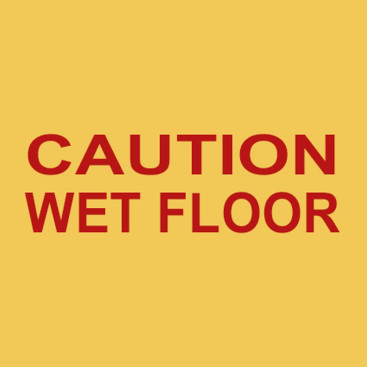 Указатель TTS &quot;Осторожно мокрый пол&quot; (полипроп, 2хсторонний, голандск)