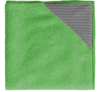 Салфетки TTS Dual-T (с абразивным уголком, зеленый, 200шт)