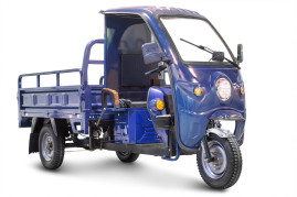 Трицикл электрический Rutrike D4 NEXT КАБИНА 1800 (красно-серый)