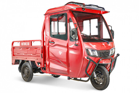 Трицикл электрический Rutrike КАРГО Кабина 1500 60V1000W (красный)