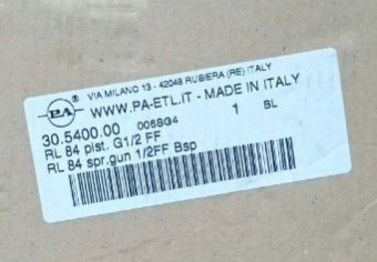 Пистолет PA RL84 (1/2&quot;г-1/2&quot;г, 500бар, 80л/мин)