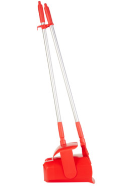 Набор &quot;Щетка с совком&quot; Vikan (350 мм, красный)