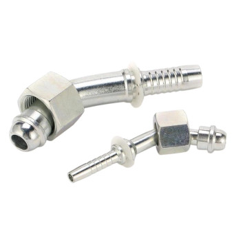 Фитинг высокого давления DK (DN08, М16х1.5г, 45гр, оцинк) RC