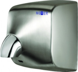 Сушилка для рук Nofer WINDFLOW 2450 W  (автоматическая, матовая)