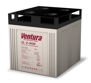 Тяговый аккумулятор Ventura CL 2-1400 (2В, 1400Ач, AGM)
