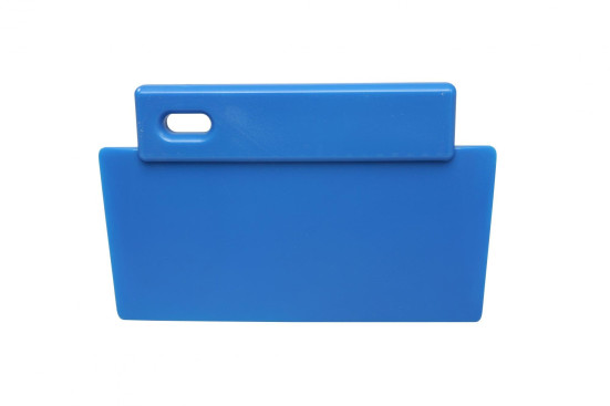 Скребок FBK (эргономичный, 200 х 125 мм, синий)