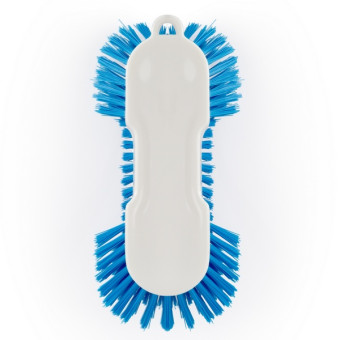 Щетка TTS ручная (26см, пластик, синий ворс)